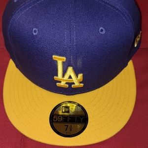 59-50 Fitted LA LAKERS HAT